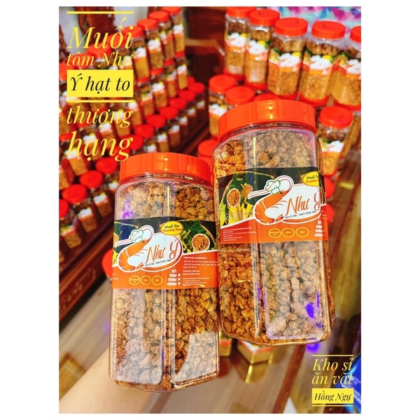 Muối tôm như ý thượng hạng hạt to 400g