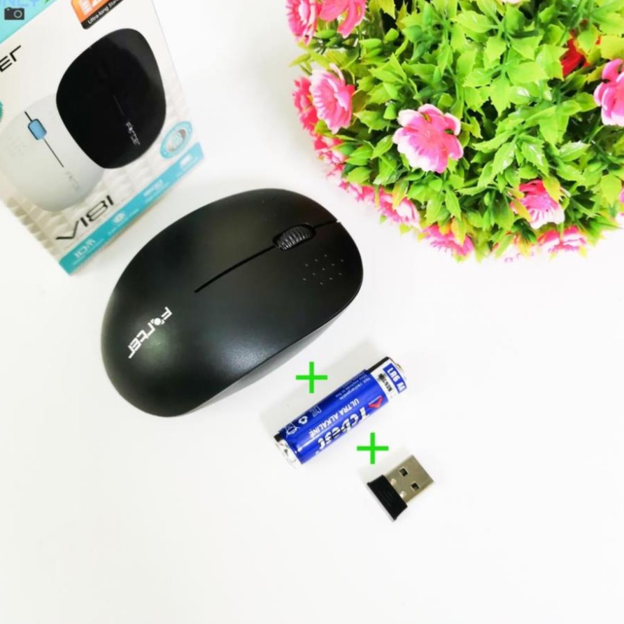 Chuột không dây Forter VI8I Siêu Bền tặng kèm pin