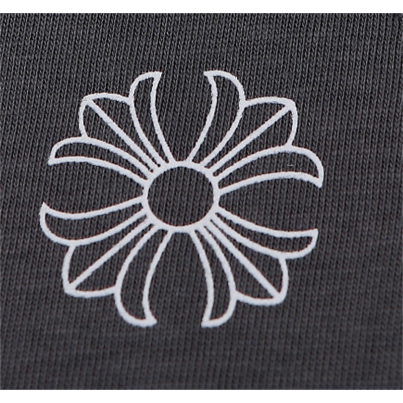 Áo Thun Cotton Tay Dài In Hình Chrome Hearts Cổ Điển Thời Trang Cho Nam Nữ