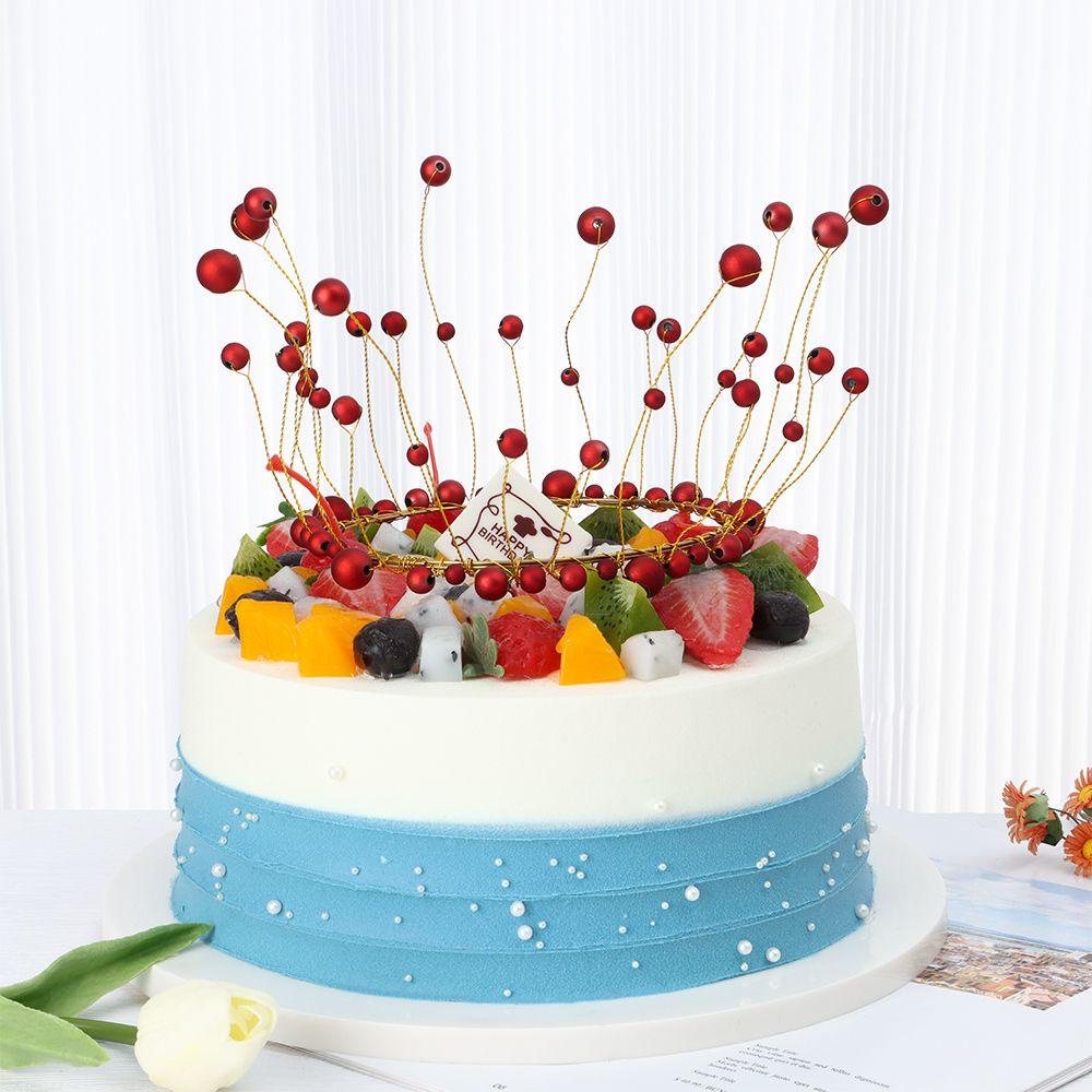 Phụ Kiện Trang Trí Bánh Kem Tráng Miệng Hình Vương Miện Lấp Lánh