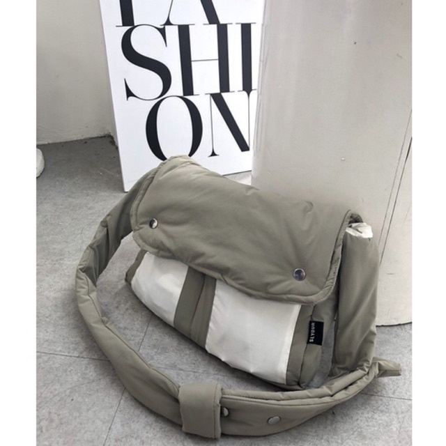 Túi đeo chéo unisex SLYOUR, túi đeo chéo trần bông nam nữ 2SLYO.