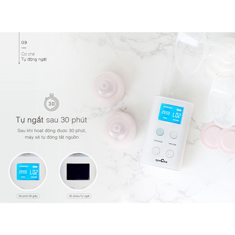 Máy Hút Sữa Điện Đôi Spectra 9 Plus (Hỏa Tốc HCM)