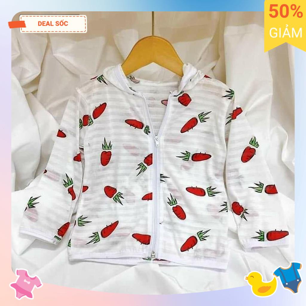 ÁO KHOÁC COTTON TRE CHO BÉ TỪ 9-18KG - TẶNG KHẨU TRANG XINH XẮN