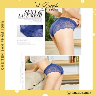 Quần Lót Đúc Pha Ren Hoa Mã 8423