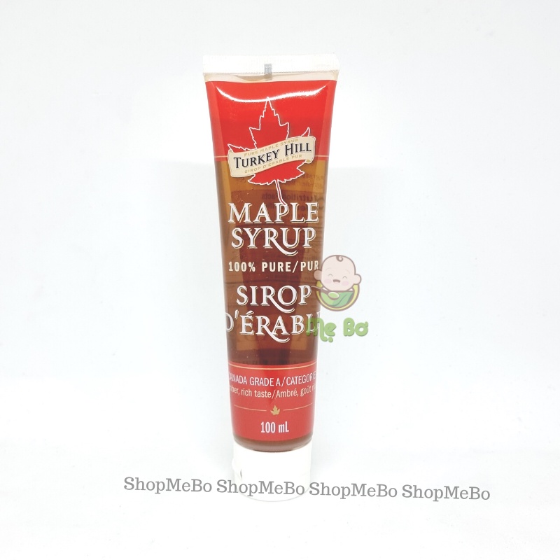 Siro lá phong (maple sirup) hữu cơ Turkey Hill tuýp 100ml