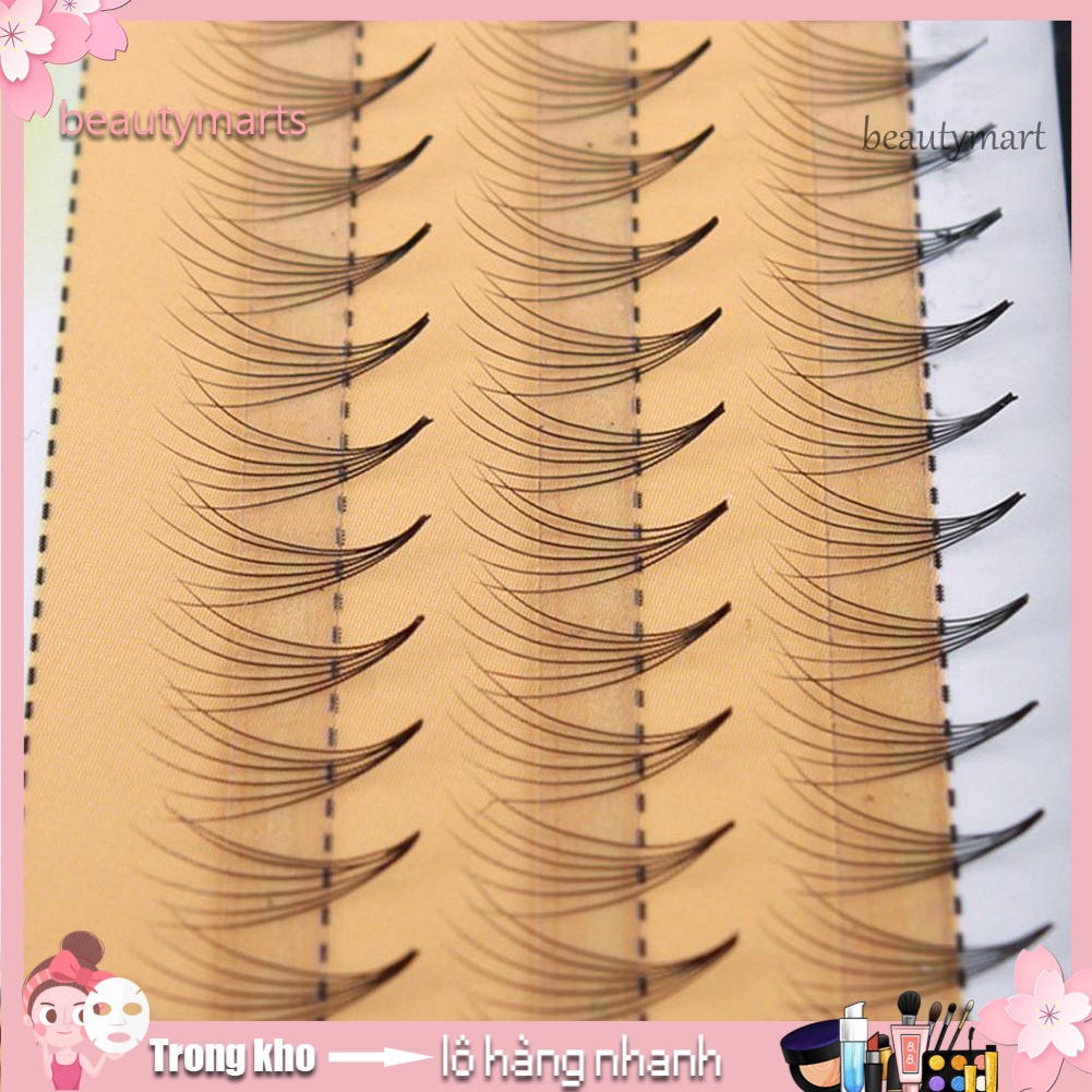[Hàng mới về] Bộ 57 Lông Mi Giả Màu Đen 8 10 12mm Hỗ Trợ Nối Dài Mi Tiện Dụng