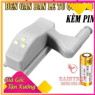 Đèn led gắn bản lề tủ quần áo, cửa tủ nhà bếp, ngăn kéo tiện dụng [ Kèm pin ] ..