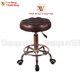 Ghế múi xoay dùng cho spa nail phun xăm