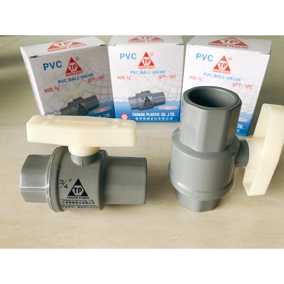 Van khoá nhựa đài loan d21,27,34