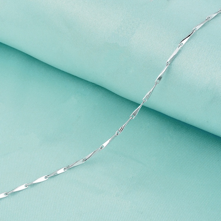 Dây chuyền nữ hạt gạo bạc S925 - DC128