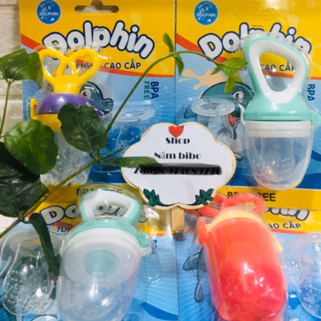 Túi tập nhai cao cấp Dolphin cho bé
