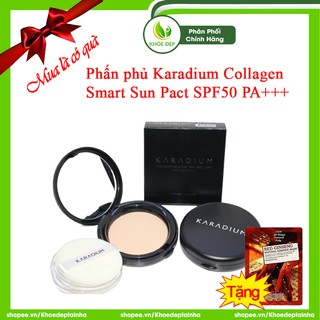Phấn Phủ KARADIUM Collagen Smart Sun Pact SPF50 PA+++ 11g - Chính Hãng