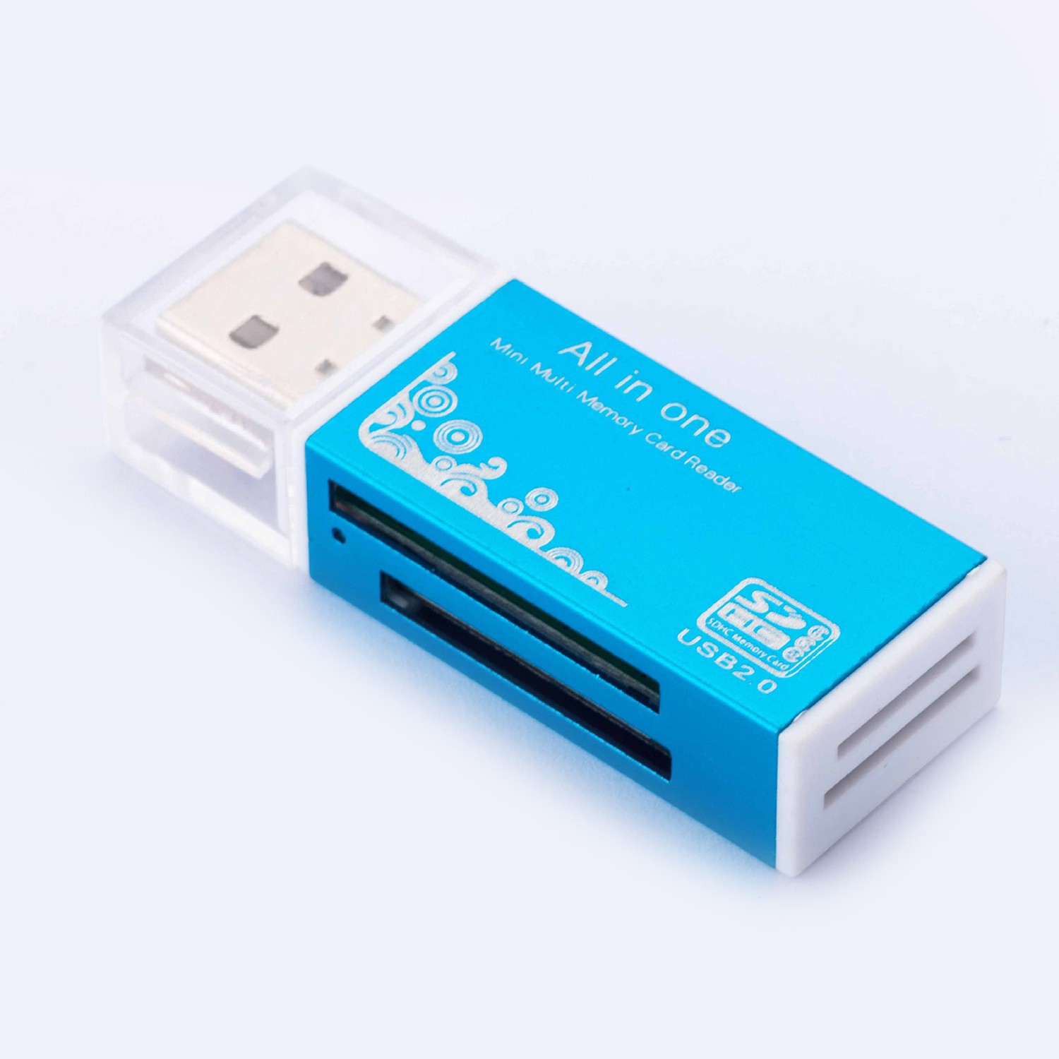 Đầu Đọc Thẻ Nhớ Usb 2.0 Sy-638 Bằng Hợp Kim Nhôm | BigBuy360 - bigbuy360.vn