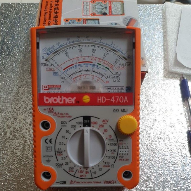 Đồng Hồ Vạn Năng Brother 470A/ Đồng Hồ Đài Loan Brother HD470A