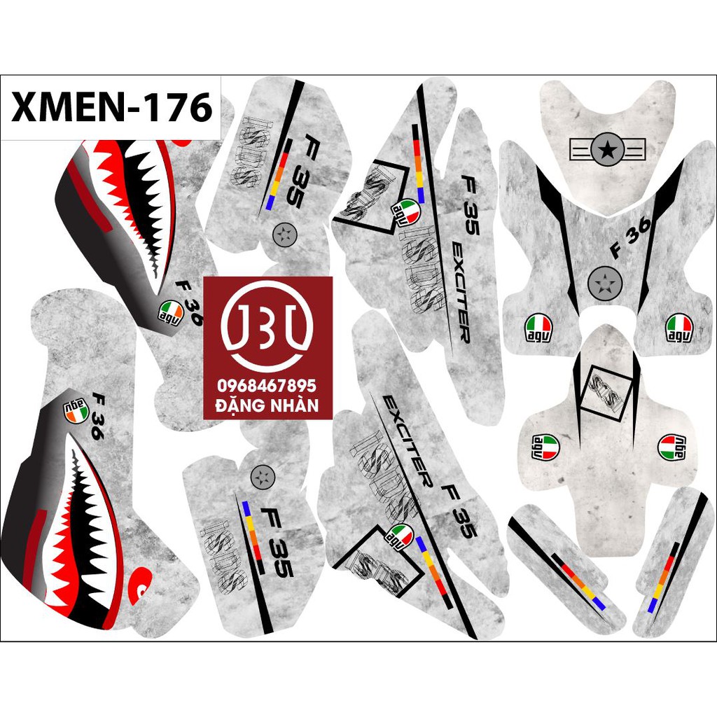 TEM TRÙM XE ĐIỆN XMEN 176