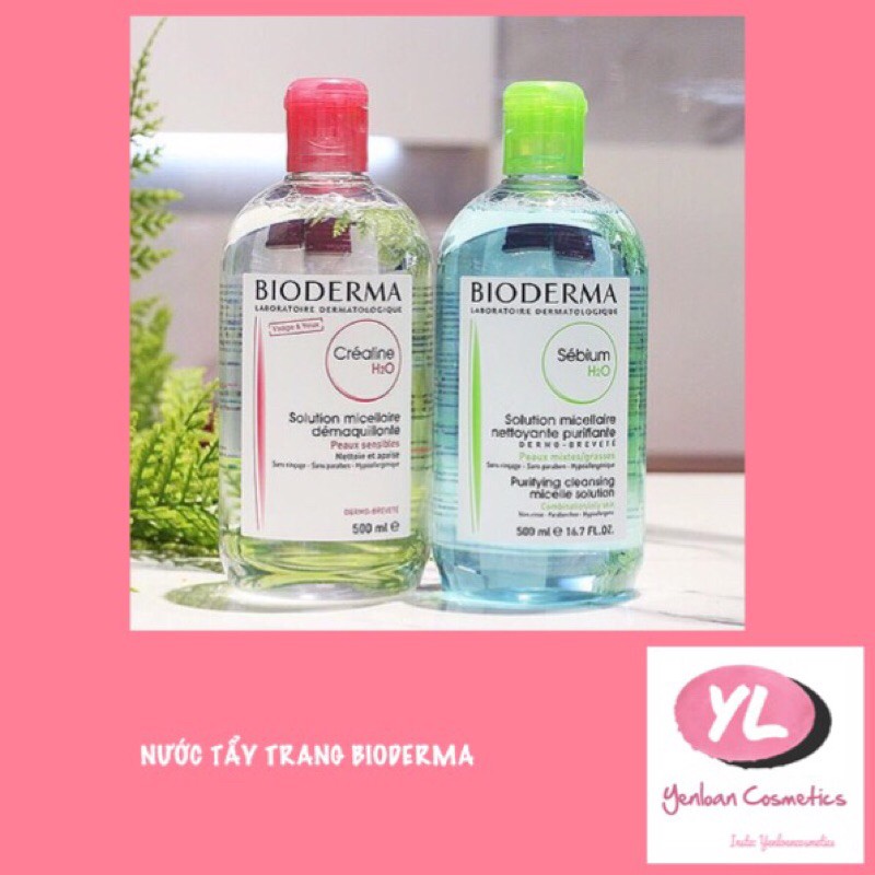 [Hàng Pháp nội đia] - Tẩy trang Bioderma 500ml [Hàng sẵn]