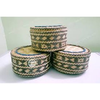 Hộp đựng xôi mây tre đan
