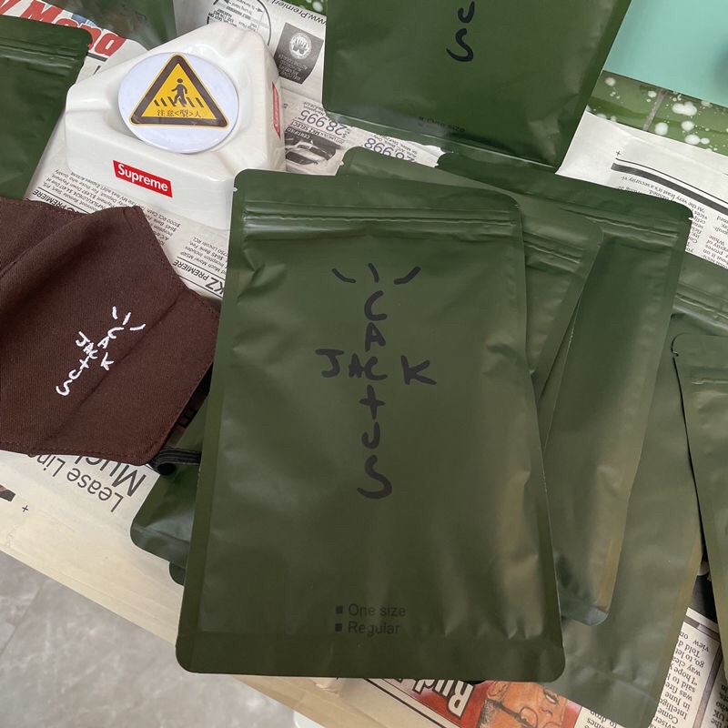 ✨  - Khẩu Trang/ Mặt Nạ SB Travis Scott Chống Bụi Logo Thêu SS22 || TS Mask Embroidered Logo