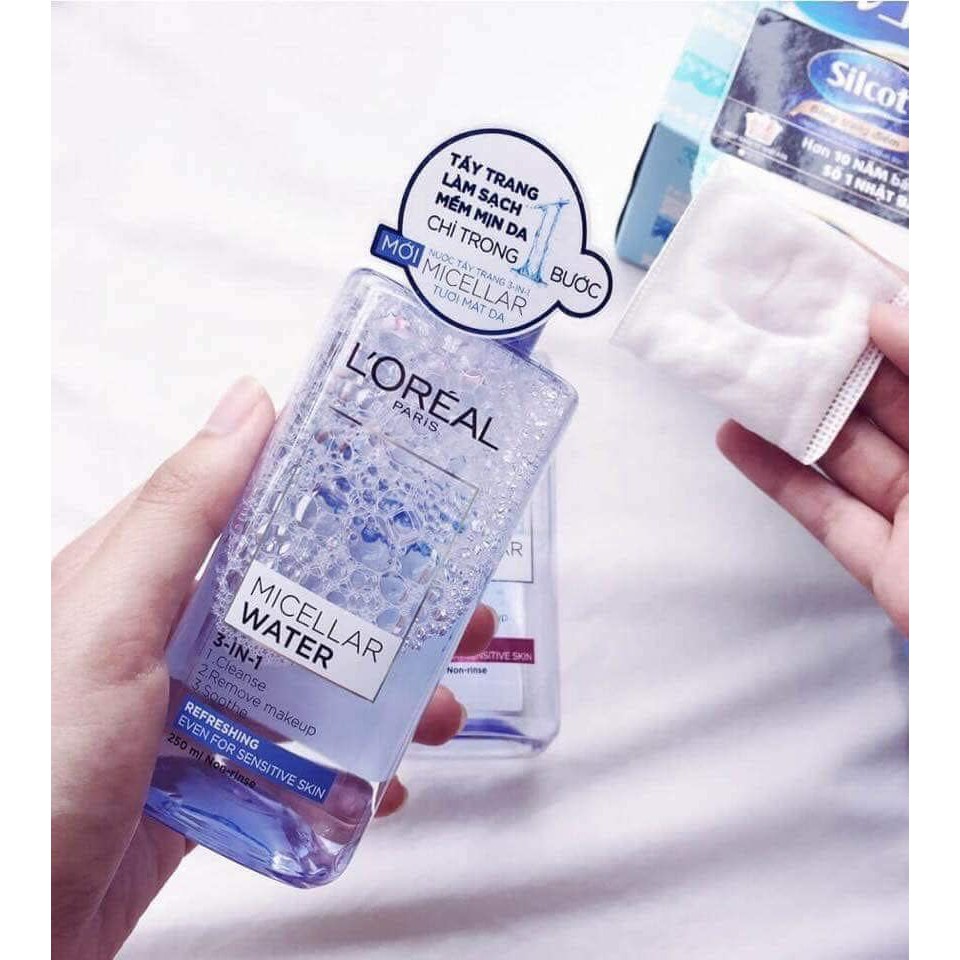 Nước Tẩy Trang L'Oreal Micellar Water 3-in-1