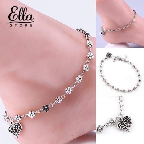 Dây chuyền đeo mắt cá chân thời trang Retro cho nữ