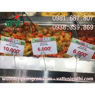 Chân menu inox, chân đế bảng giá