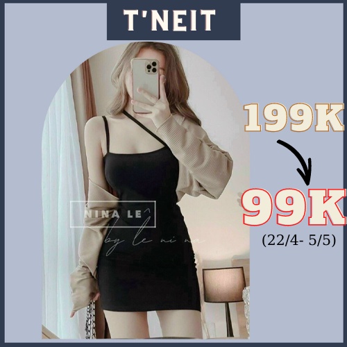 [ RẺ VÔ ĐỊCH ] Set Váy Dây CHÉO Ôm Body Kèm Cardigan Bánh Bèo - Set Đầm Dự Tiệc - Đ0067 | steven.factory