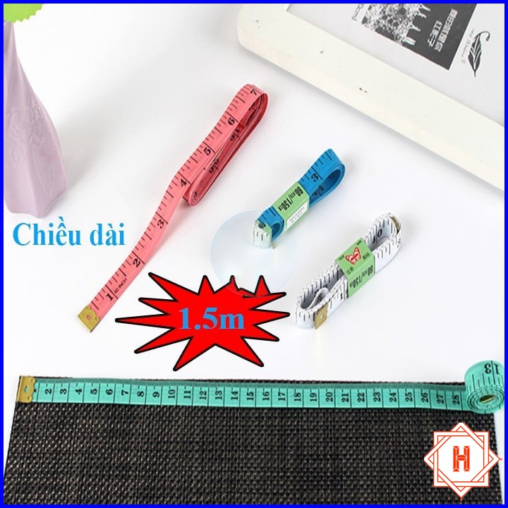 Thước dây mini 1,5m bản nhỏ hữu ích trong cuộc sống { H }