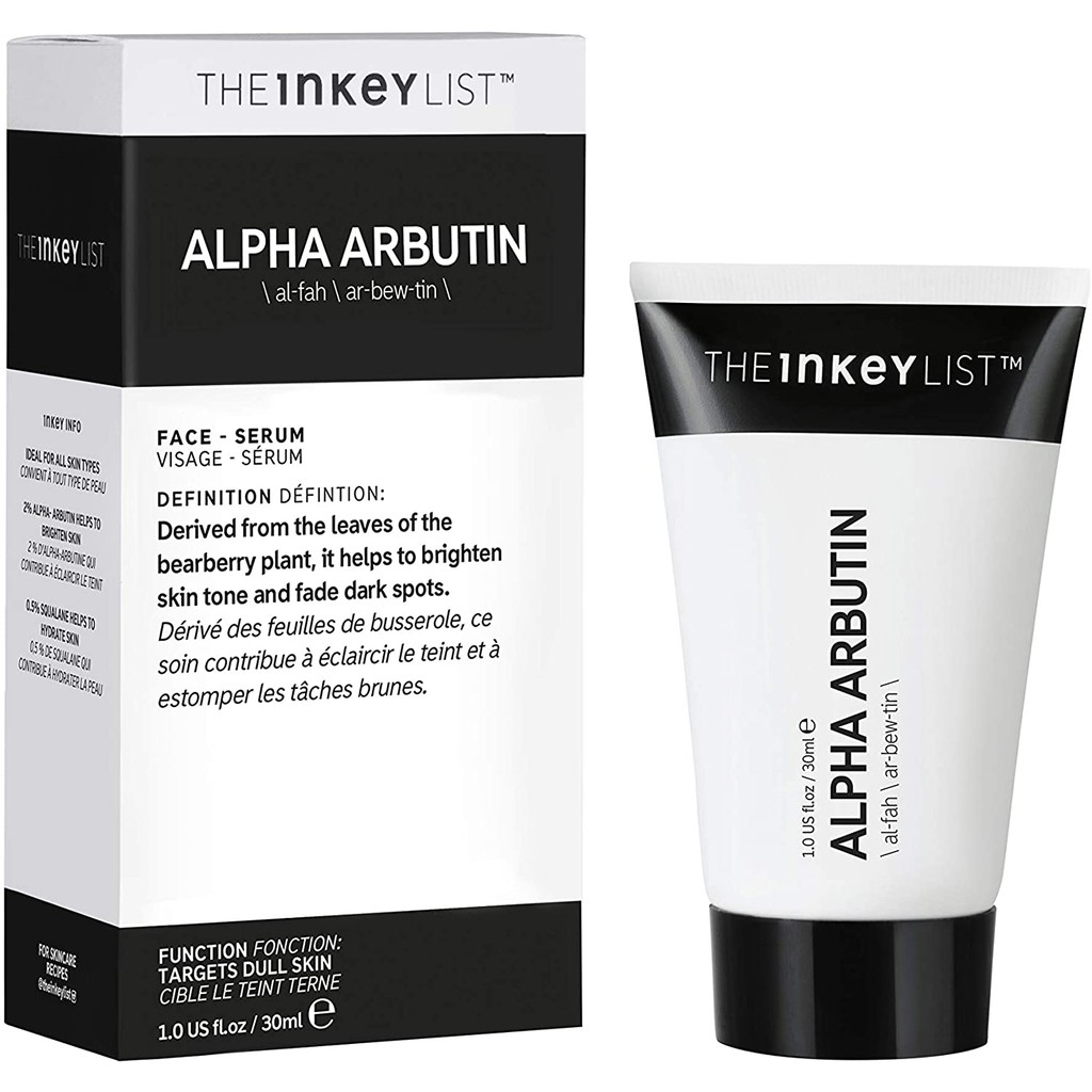 Tinh chất dẩy trắng sáng da The INKEY List Alpha Arbutin Serum 30ml