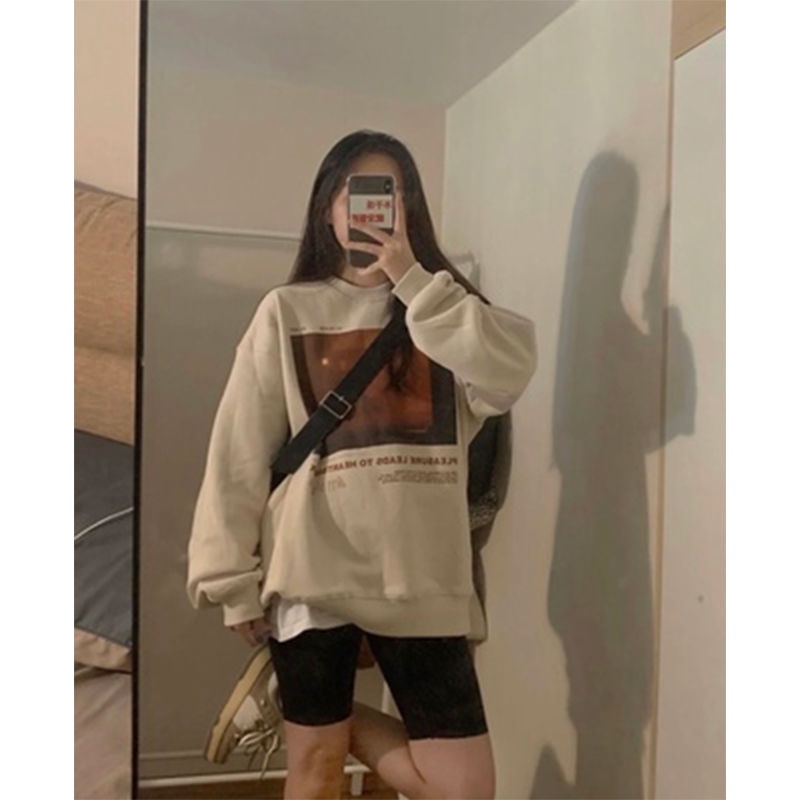 Áo Khoác Nữ Dài Tay Form Rộng Thời Trang Hàn