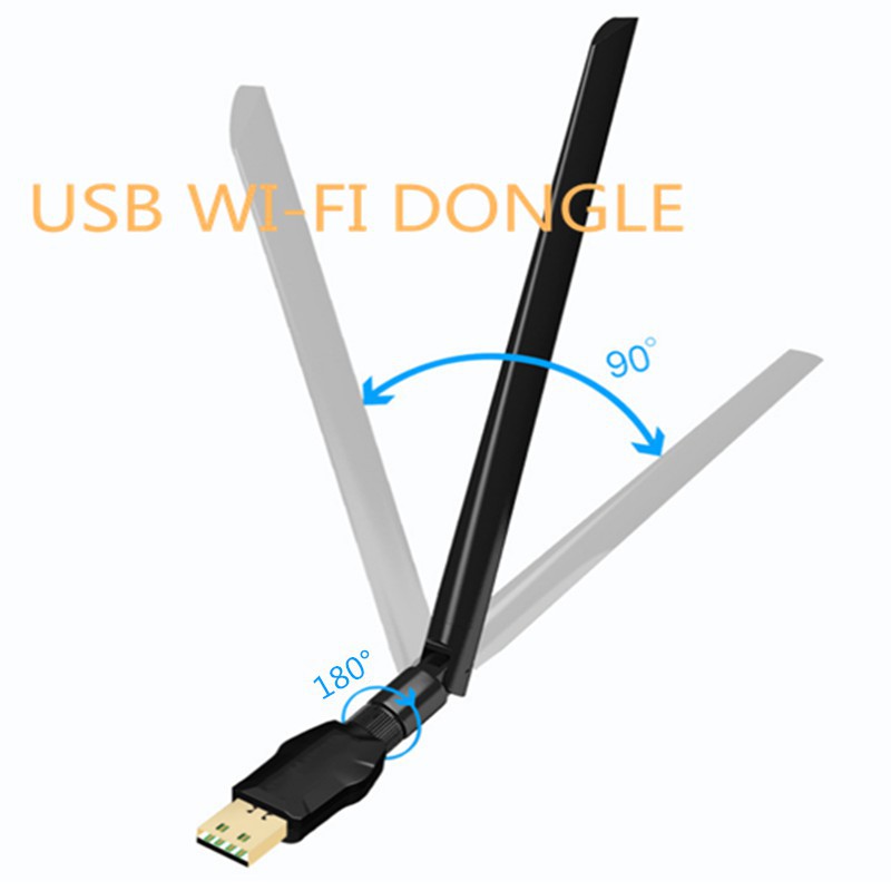 Bộ Chuyển Đổi Wifi DVB T2 Thu Wifi Dongle cho TV Box PC Laptop 150mbps