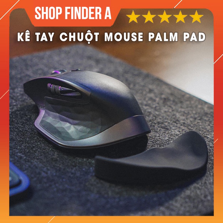 [Có sẵn] [Ảnh thật] Kê tay Mouse Palm Pad Silicon siêu nhẹ chống mỏi cổ tay giảm ma sát di chuột