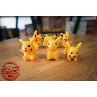Bộ 6 con mô hình Pikachu siêu dễ thương