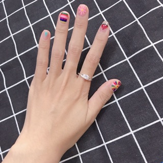 Nhẫn xi bạc (được chọn mẫu)