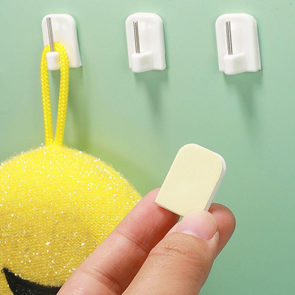 Set 10 Móc Dán Tường Thiết Kế Hai Mặt Chuyên Dụng Cho Trang Trí Nhà Bếp
