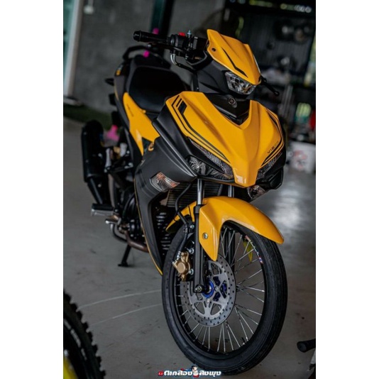 Tem rời Exciter 155 Y16zr xám light vàng 2021 in decal Mccal