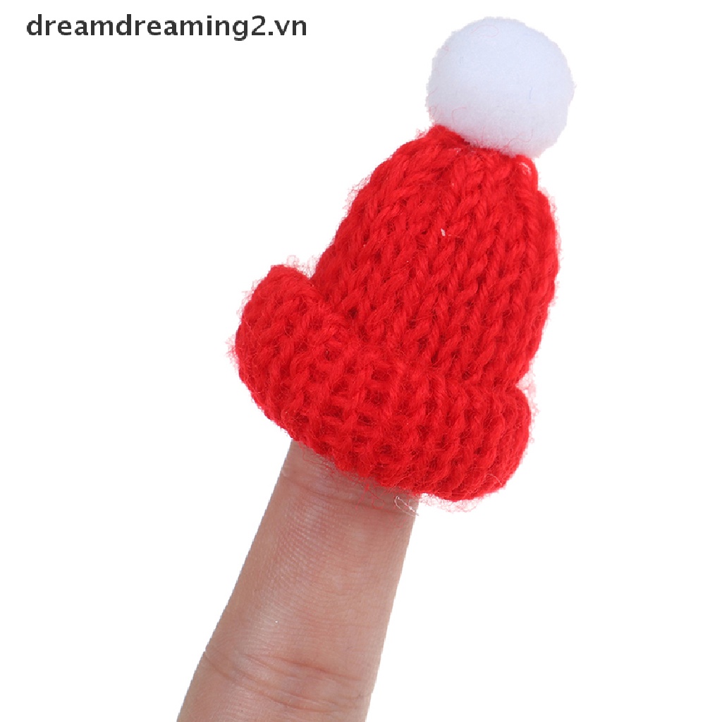 Set Mũ Và Khăn Choàng Cổ mini Dễ Thương Cho Nhà Búp Bê Tỉ Lệ 1 / 6 1 / 12