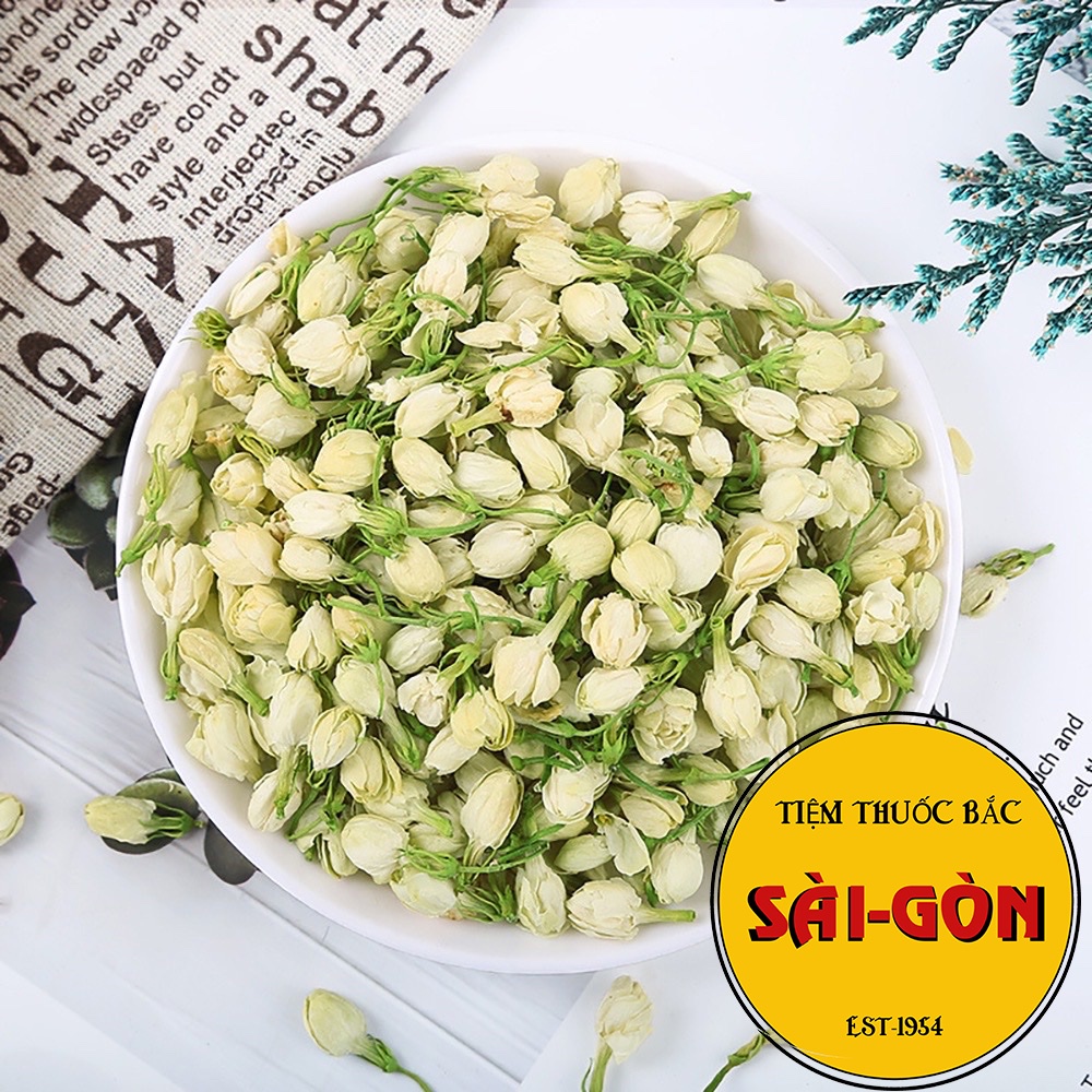 Hoa Nhài - Hoa Lài (Nụ trắng, thơm, đẹp) 100g