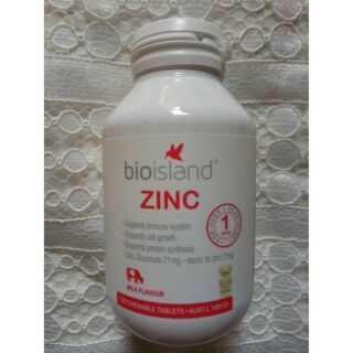 Bổ sung kẽm cho bé bio island zinc 120v
