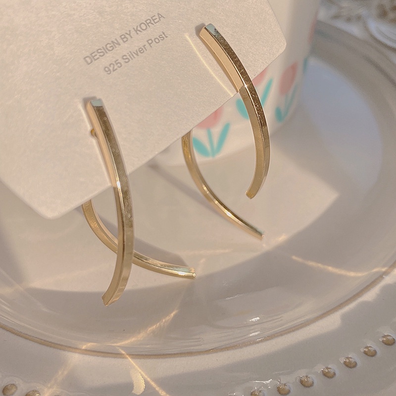 Bông Tai Dáng Dài Bằng Kim Loại Cao Cấp Thời Trang Mùa Hè Hàn Quốc 2022