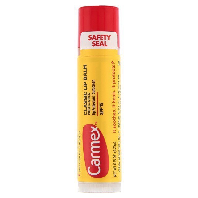 Son dưỡng môi chống nắng CARMEX classic lip balm SPF15