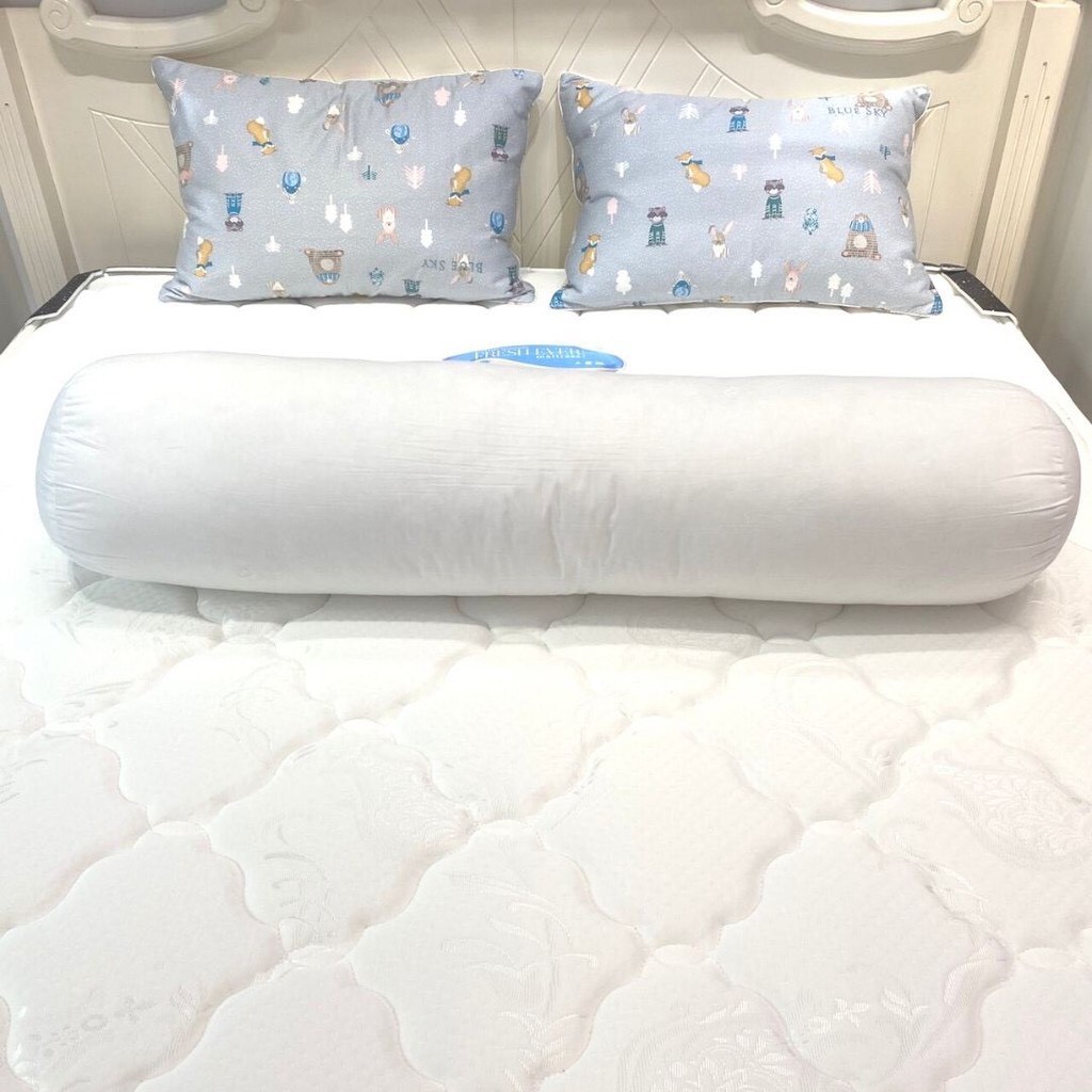 Ruột gối ôm cao cấp RIOTEX 35x100cm êm ái,tơi xốp, ít xẹp lún, thấm hút, không gây bức bối