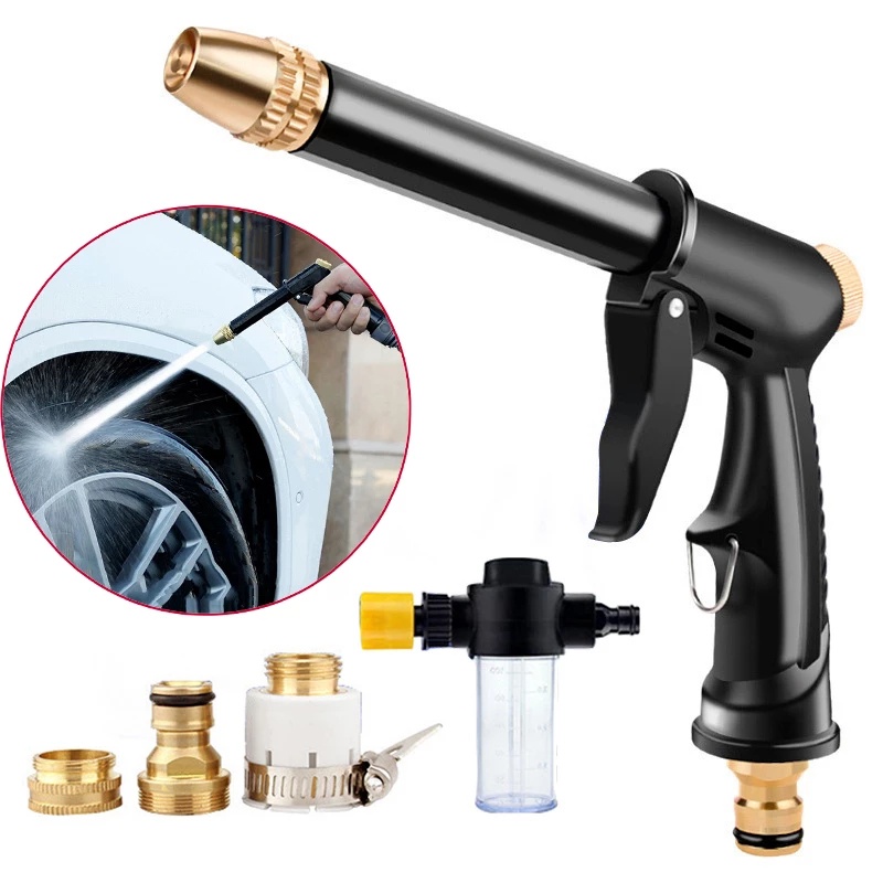 Vòi Xịt Nước Áp Suất Cao Có Thể Điều Chỉnh Phổ Biến Dùng Tưới Cây/Rửa Xe