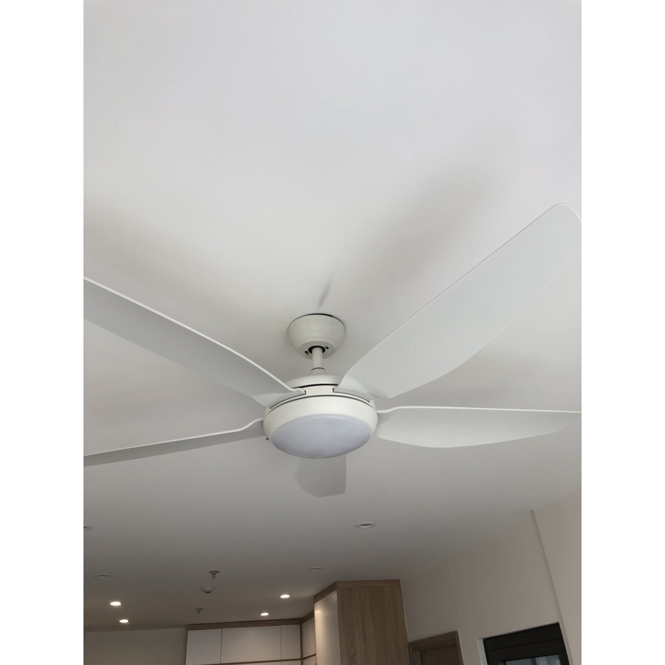 Quạt trần có đèn hàng cao cấp 6 tốc độ gió đèn led 3 màu ánh sáng,sải cánh lớn,có đảo chiều,điều khiển từ xa