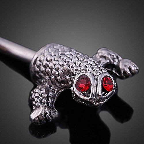 Khuyên rốn hình thằn lắn độc đáo