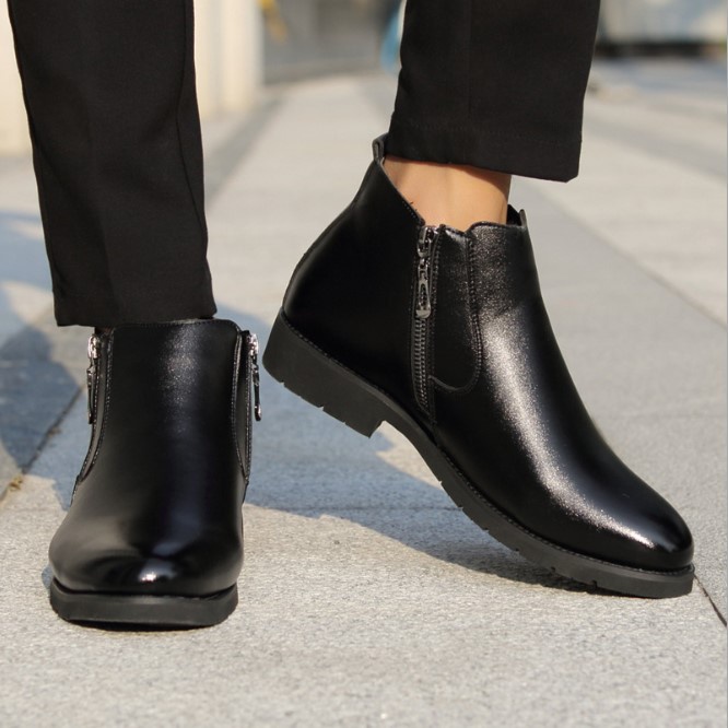 Giày Boot Nam - Chelsea Boots Nam Khóa Kéo WINTER GN339