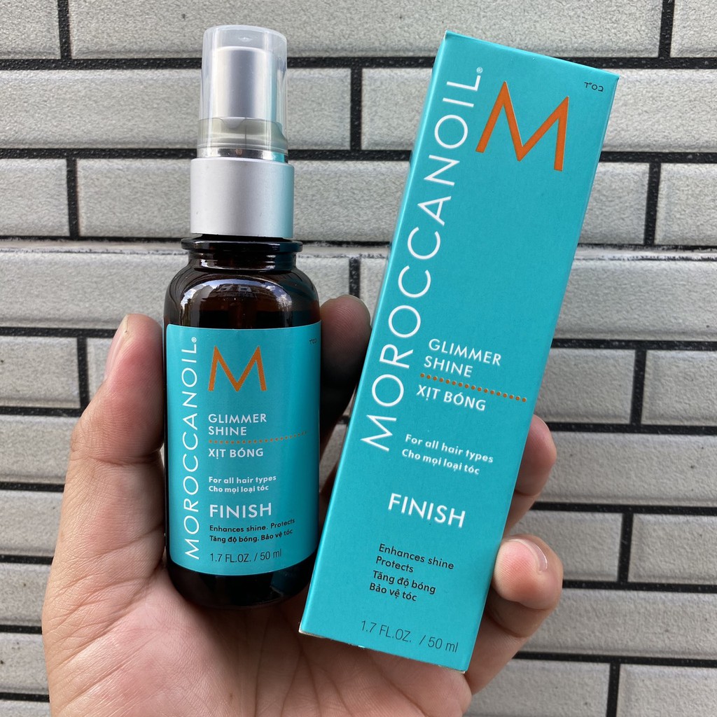 Xịt bóng Moroccanoil GLIMMER SHINE Finish 100ml ( New 2021 )