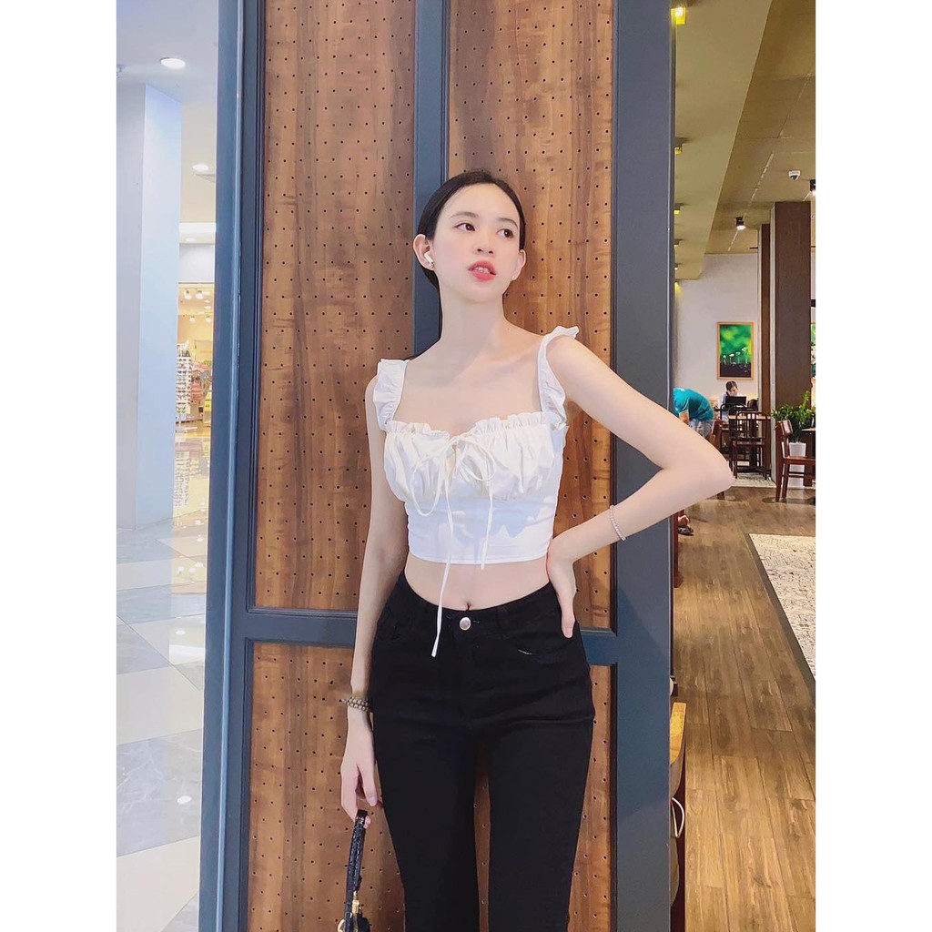 Áo croptop 2 dây