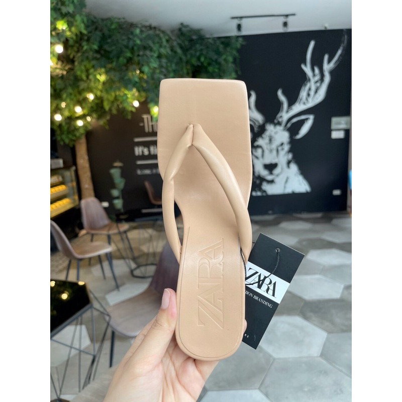 Guốc Zara xuất 7 phân quai Mouse êm chân