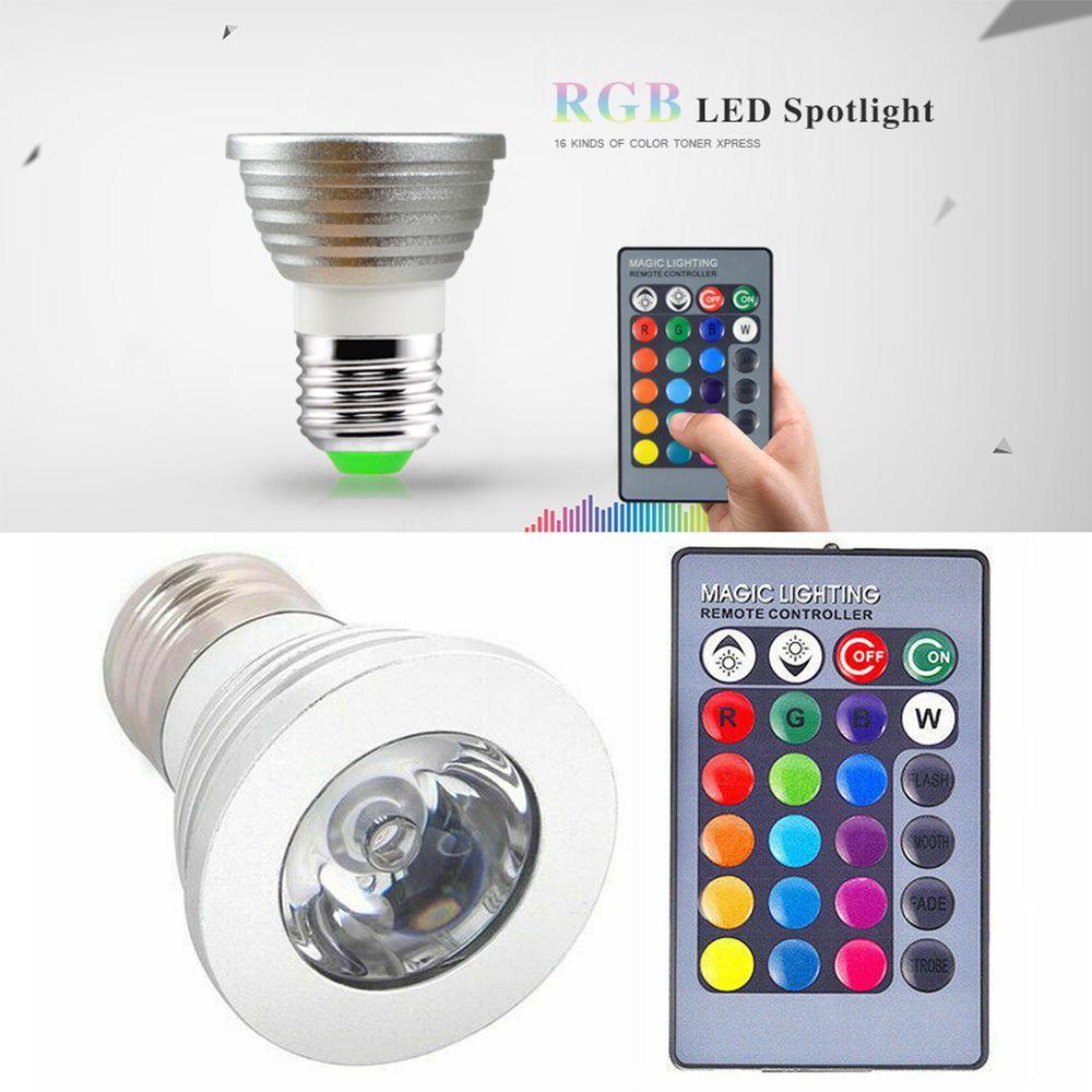 FOREVER Đèn Led RGB 5W E27 Có Thể Điều Chỉnh Độ Sáng