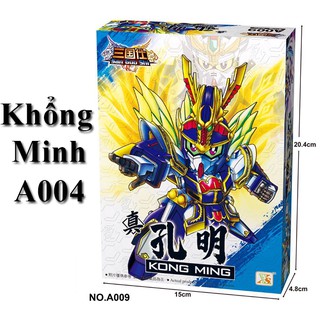 [Tướng Thục] Gundam A009 Gia Cát Lượng - Đồ chơi lắp ráp SD Gunpla Tam Quốc